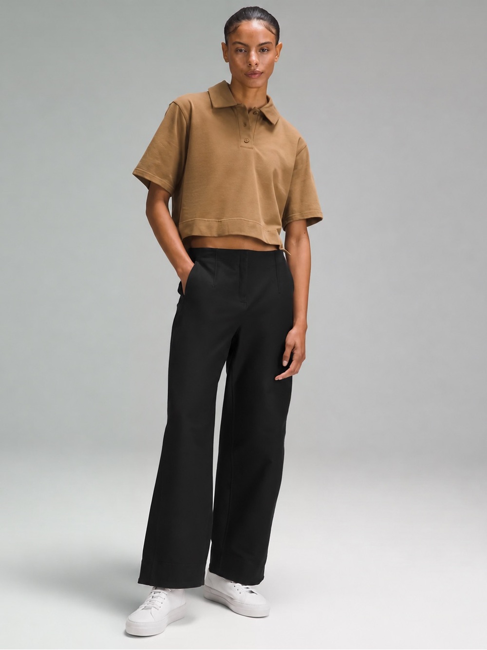 lululemon athletica Wide-Leg Pants in Black